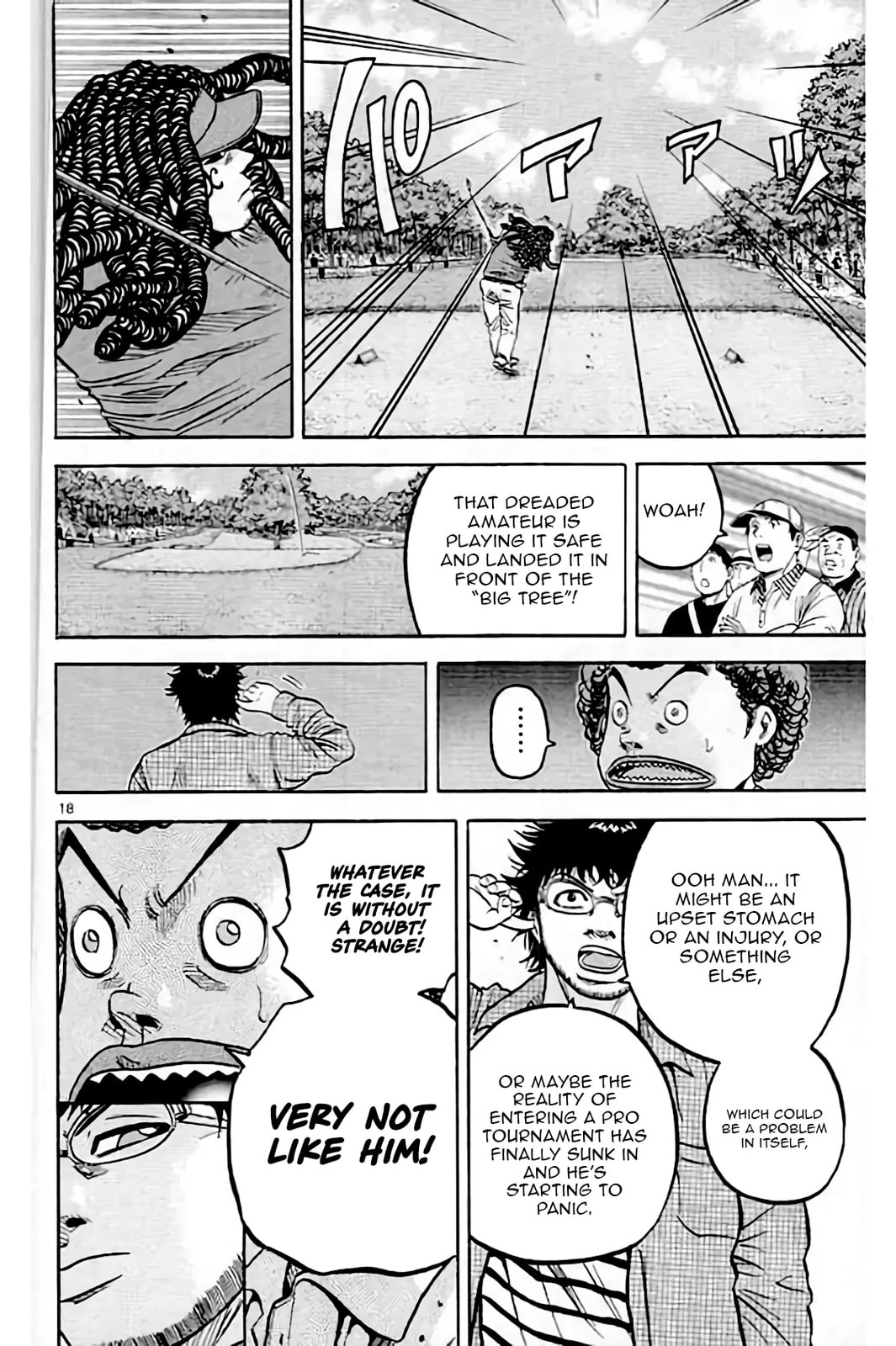Read KING GOLF chapter 221 image 18 on Lezhin