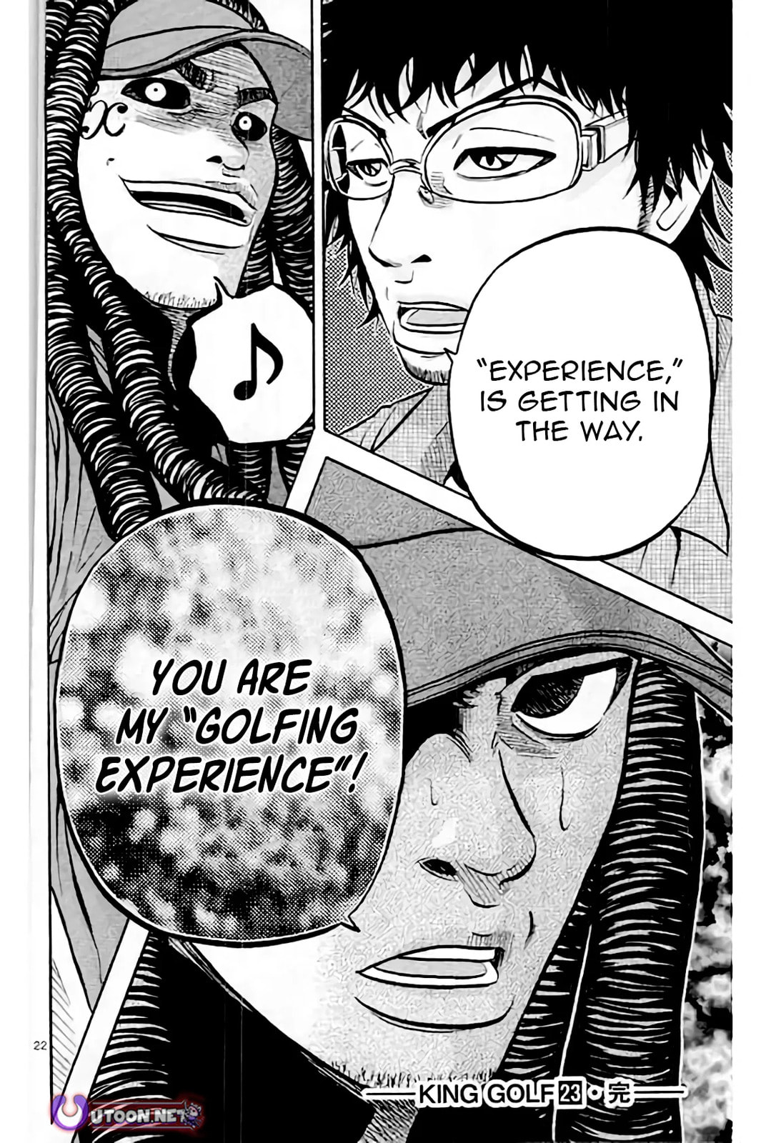 Read KING GOLF chapter 221 image 22 on Lezhin