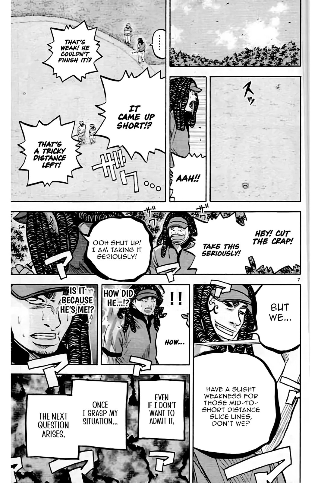 Read KING GOLF chapter 221 image 7 on Lezhin