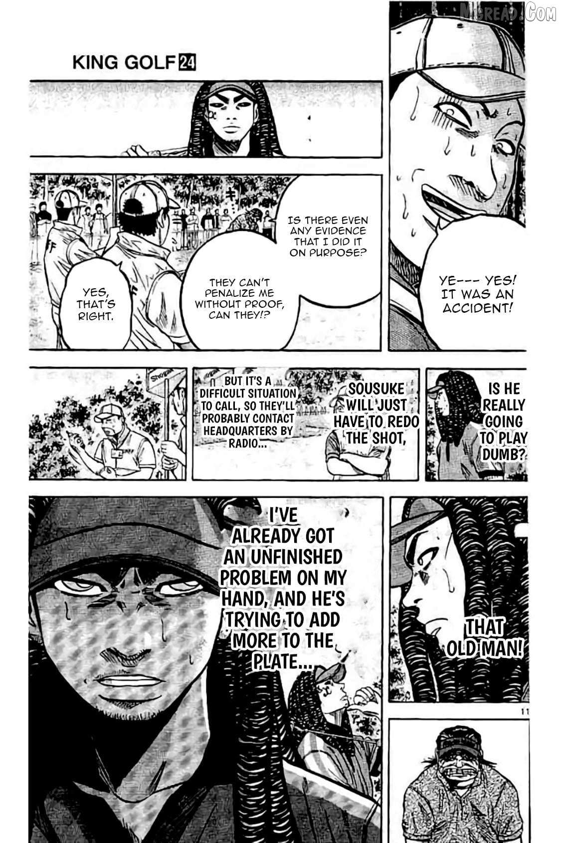Read KING GOLF chapter 223 image 11 on Lezhin