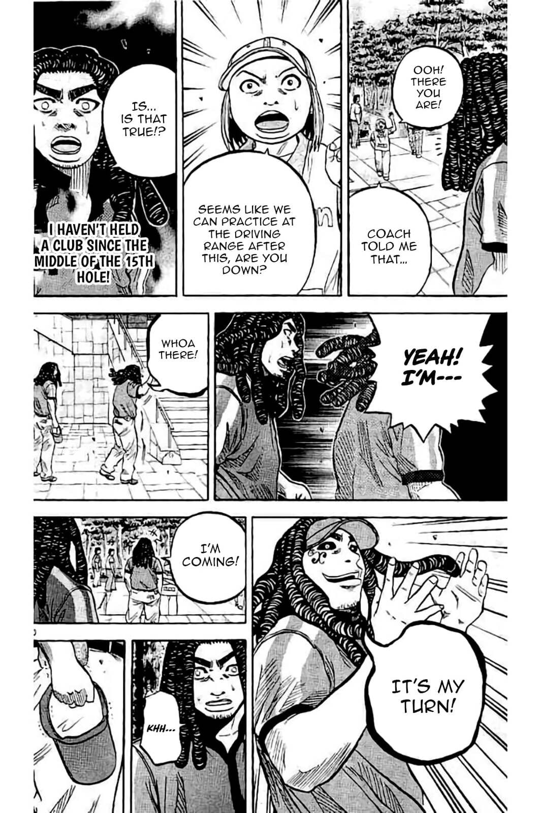Read KING GOLF chapter 225 image 11 on Lezhin