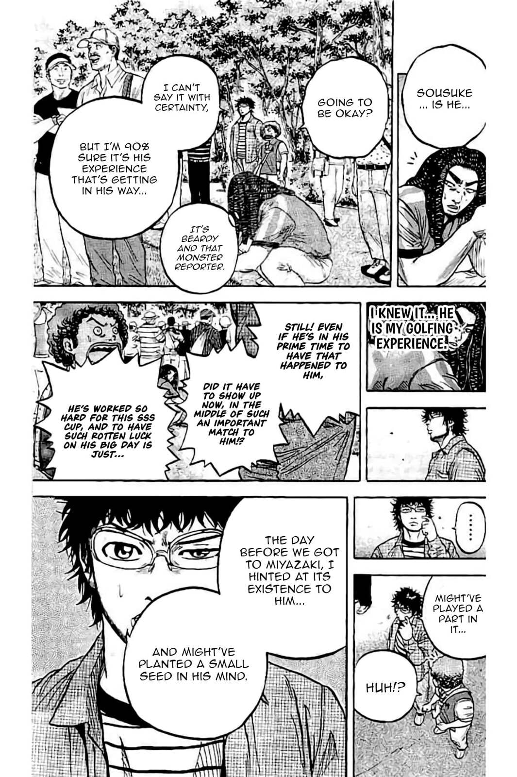 Read KING GOLF chapter 225 image 16 on Lezhin