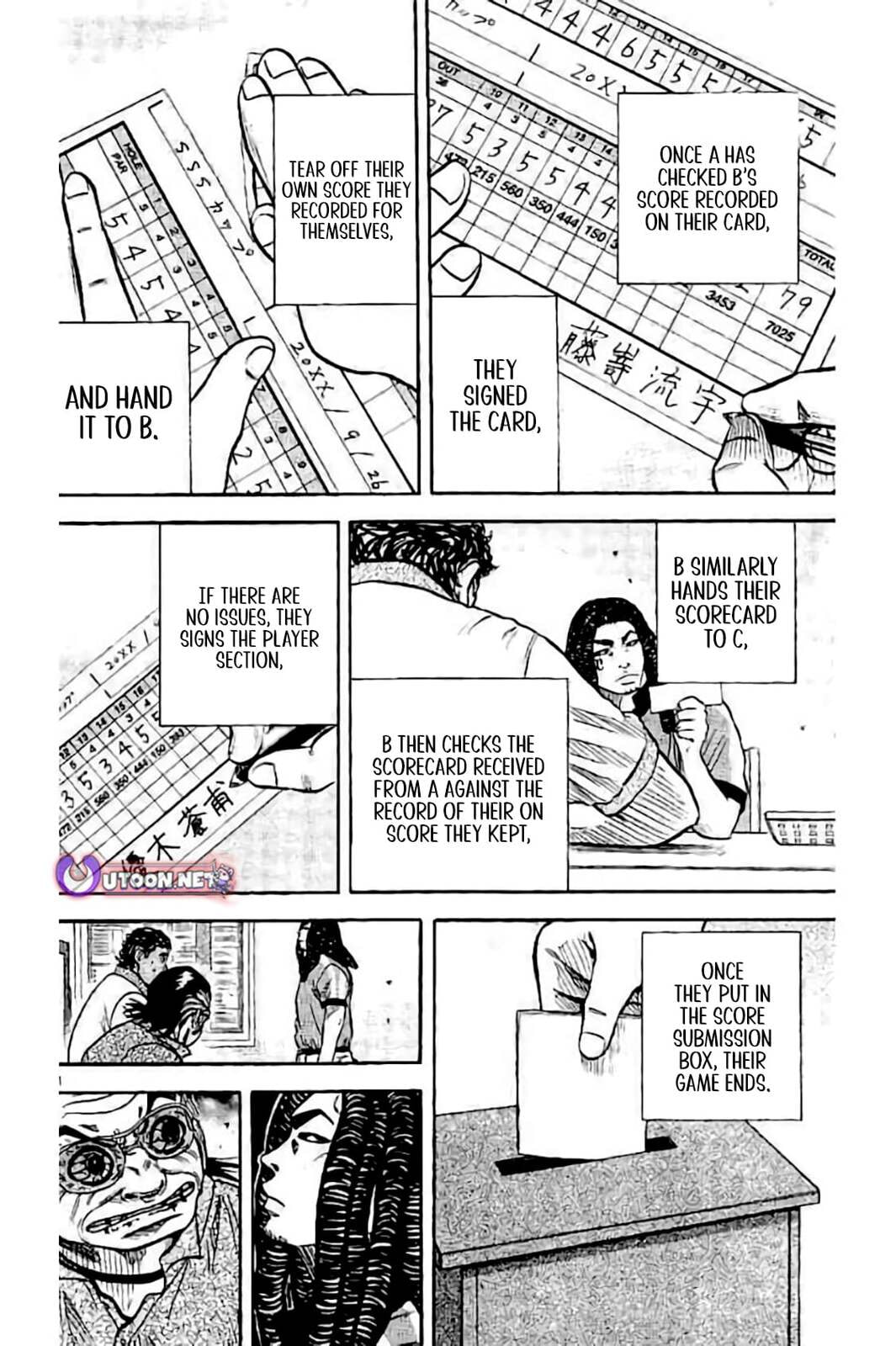 Read KING GOLF chapter 225 image 9 on Lezhin