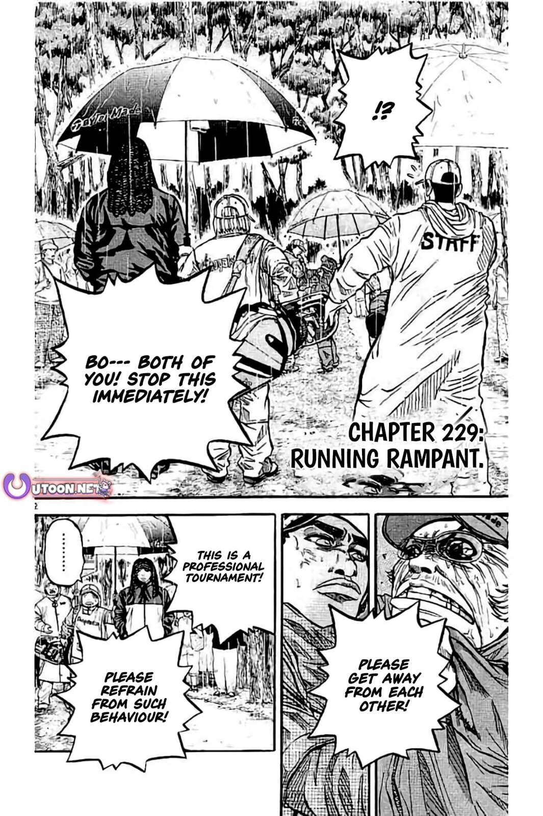 Read KING GOLF chapter 229 image 1 on Lezhin