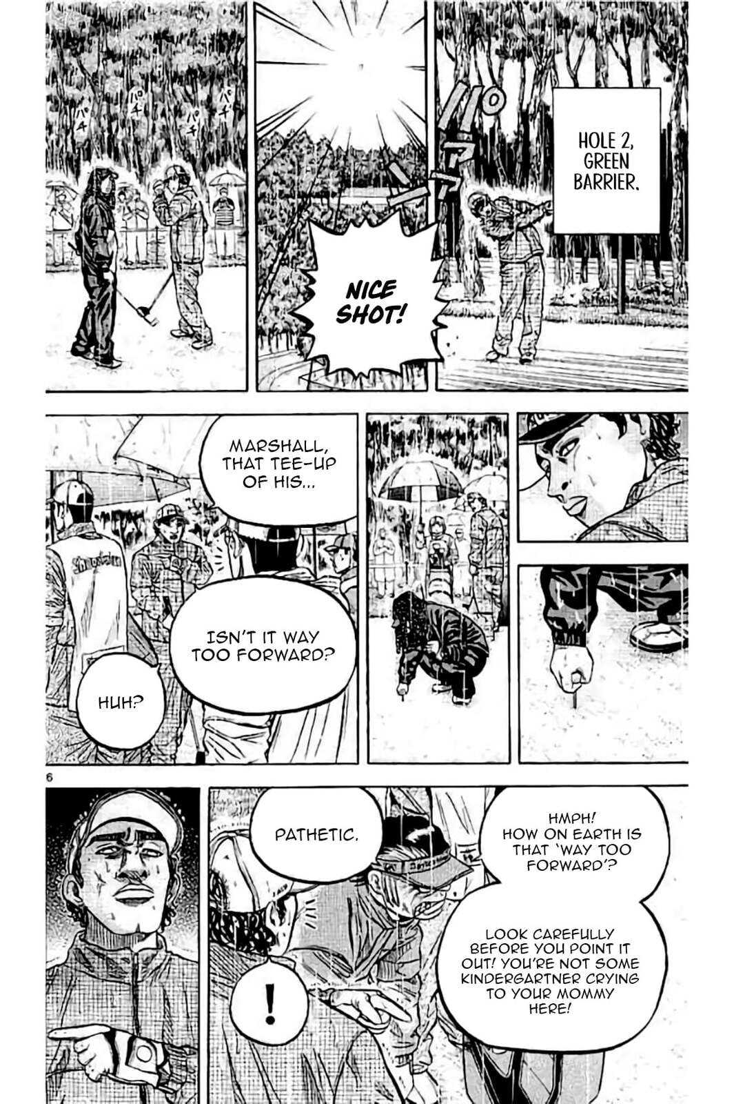 Read KING GOLF chapter 229 image 5 on Lezhin