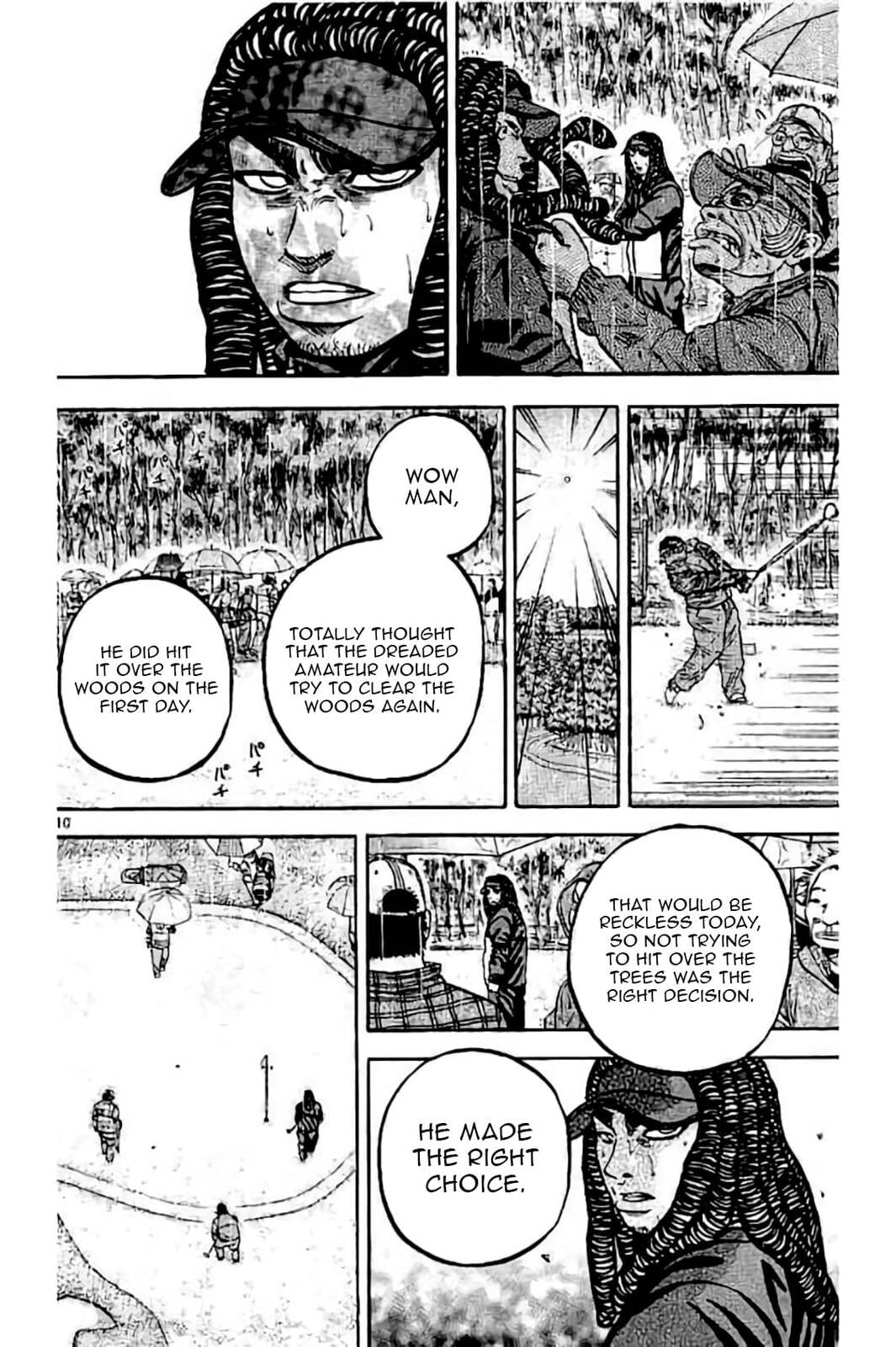 Read KING GOLF chapter 229 image 9 on Lezhin