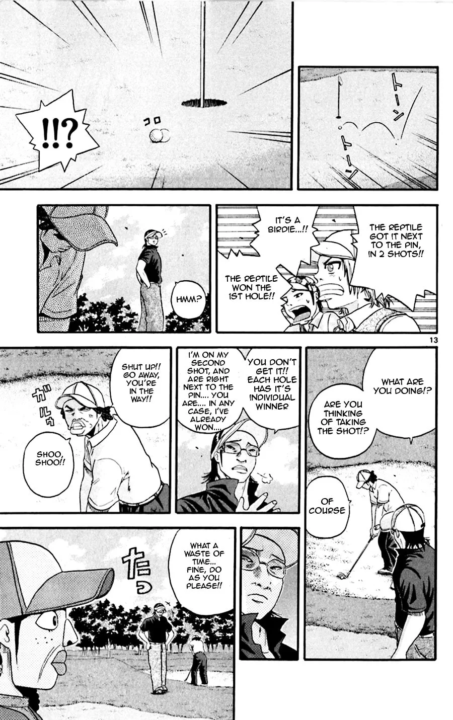 Read KING GOLF chapter 23 image 11 on Lezhin