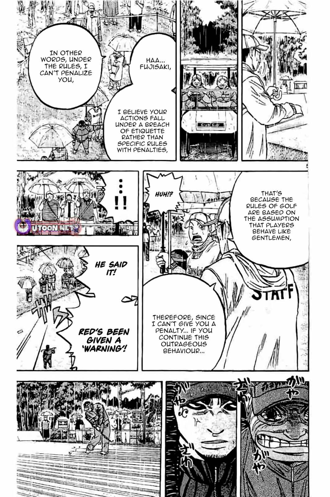 Read KING GOLF chapter 230 image 4 on Lezhin