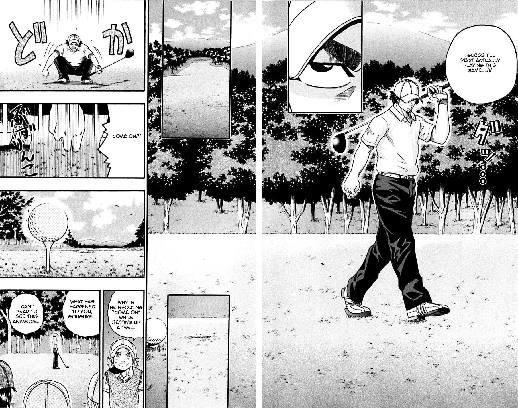 Read KING GOLF chapter 25 image 1 on Lezhin