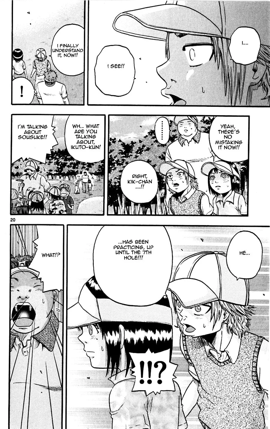 Read KING GOLF chapter 25 image 15 on Lezhin