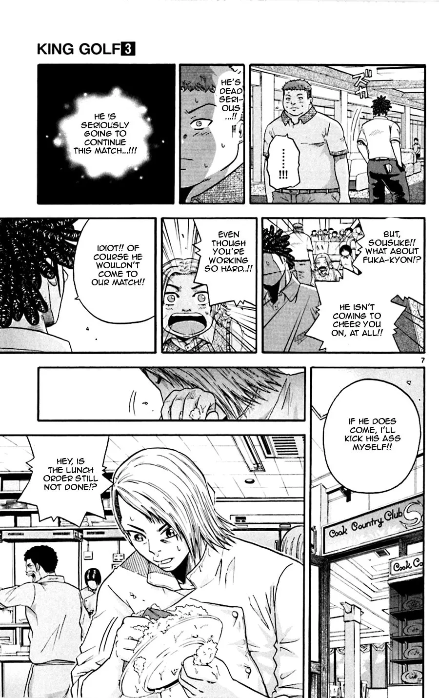 Read KING GOLF chapter 26 image 6 on Lezhin