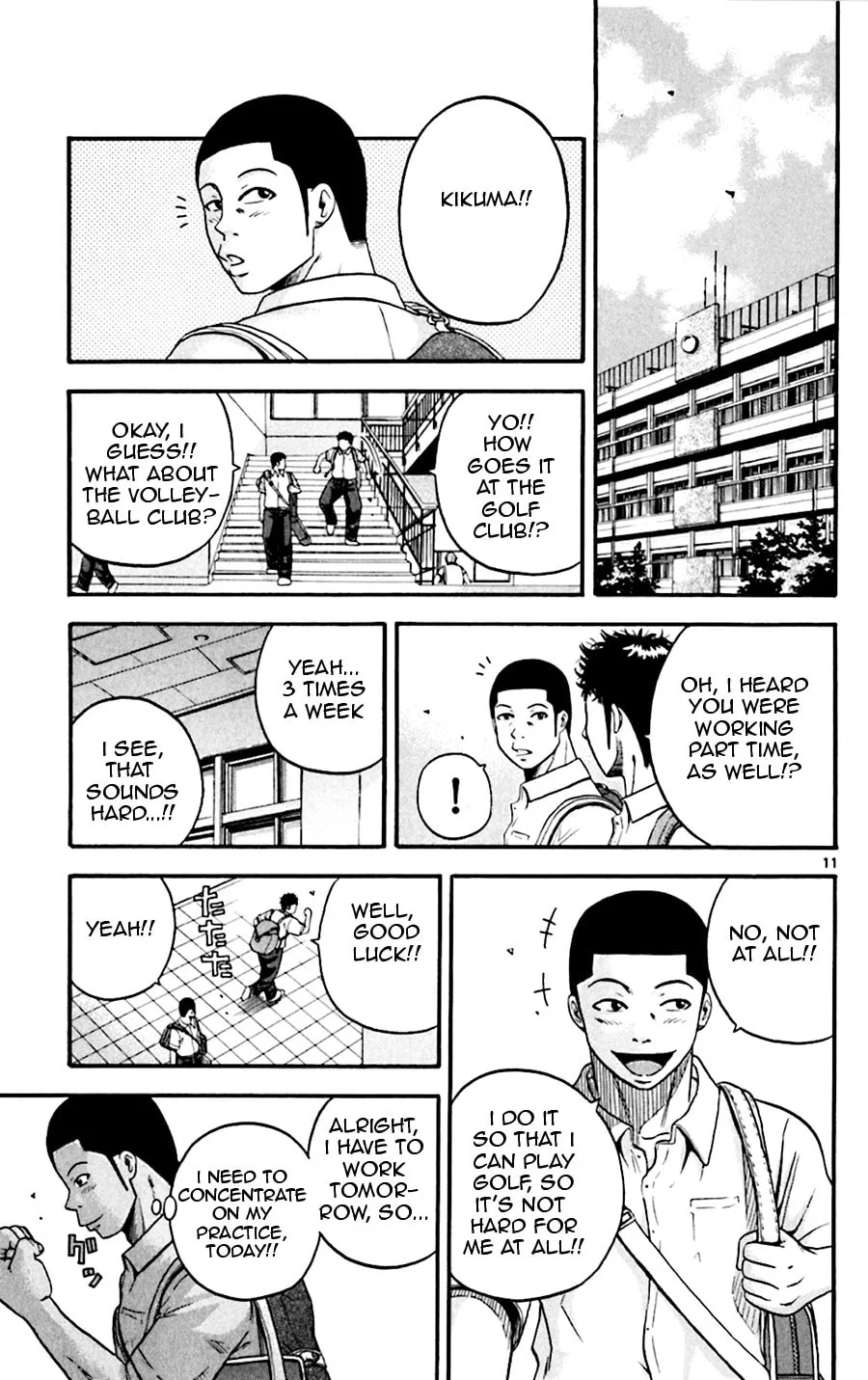 Read KING GOLF chapter 35 image 10 on Lezhin