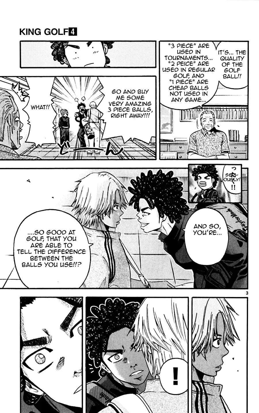 Read KING GOLF chapter 35 image 2 on Lezhin