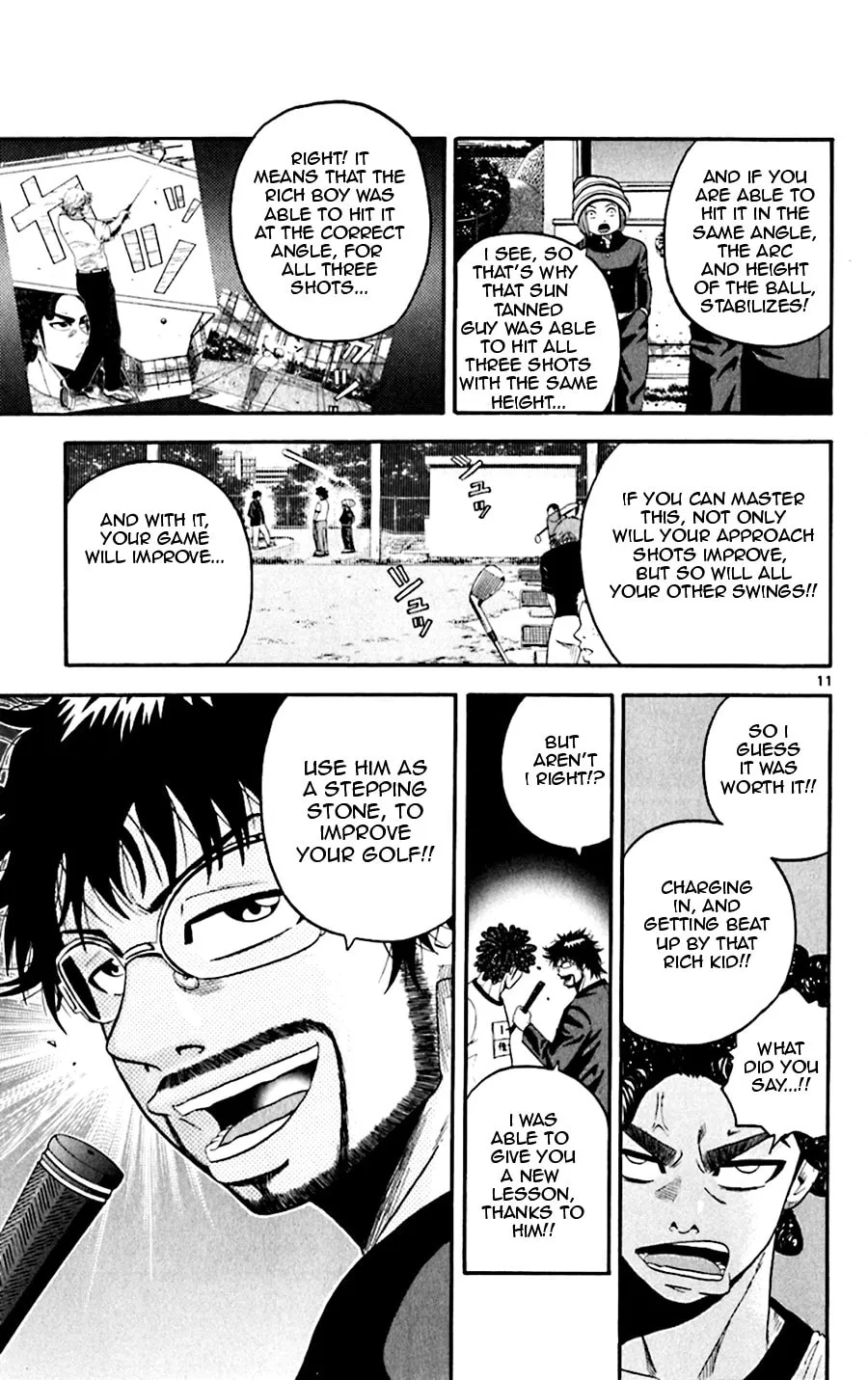 Read KING GOLF chapter 38 image 11 on Lezhin