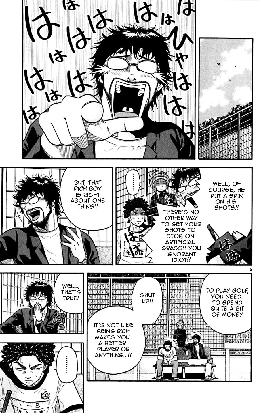 Read KING GOLF chapter 38 image 4 on Lezhin
