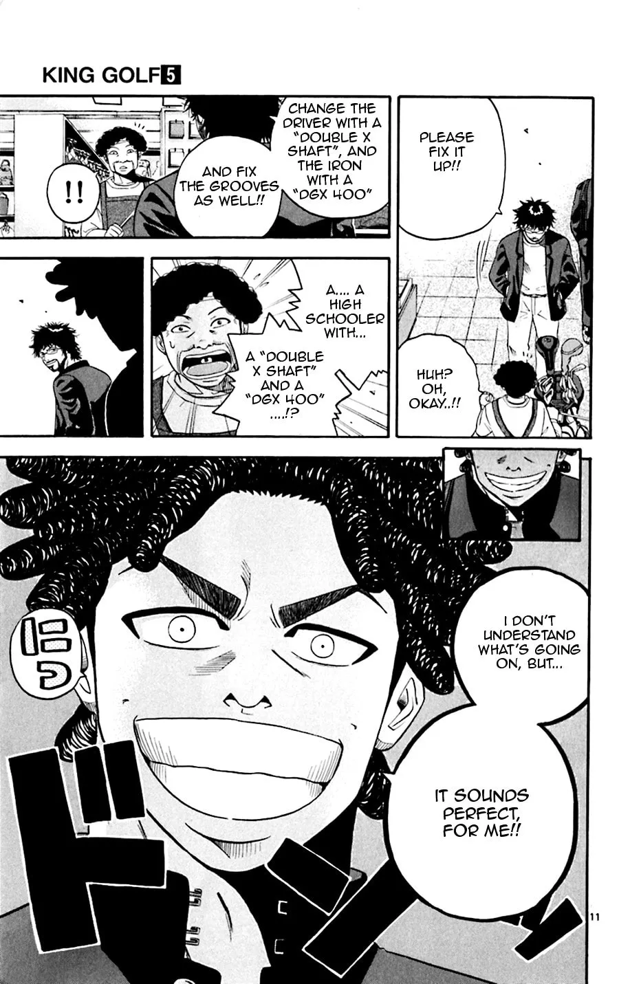 Read KING GOLF chapter 39 image 23 on Lezhin