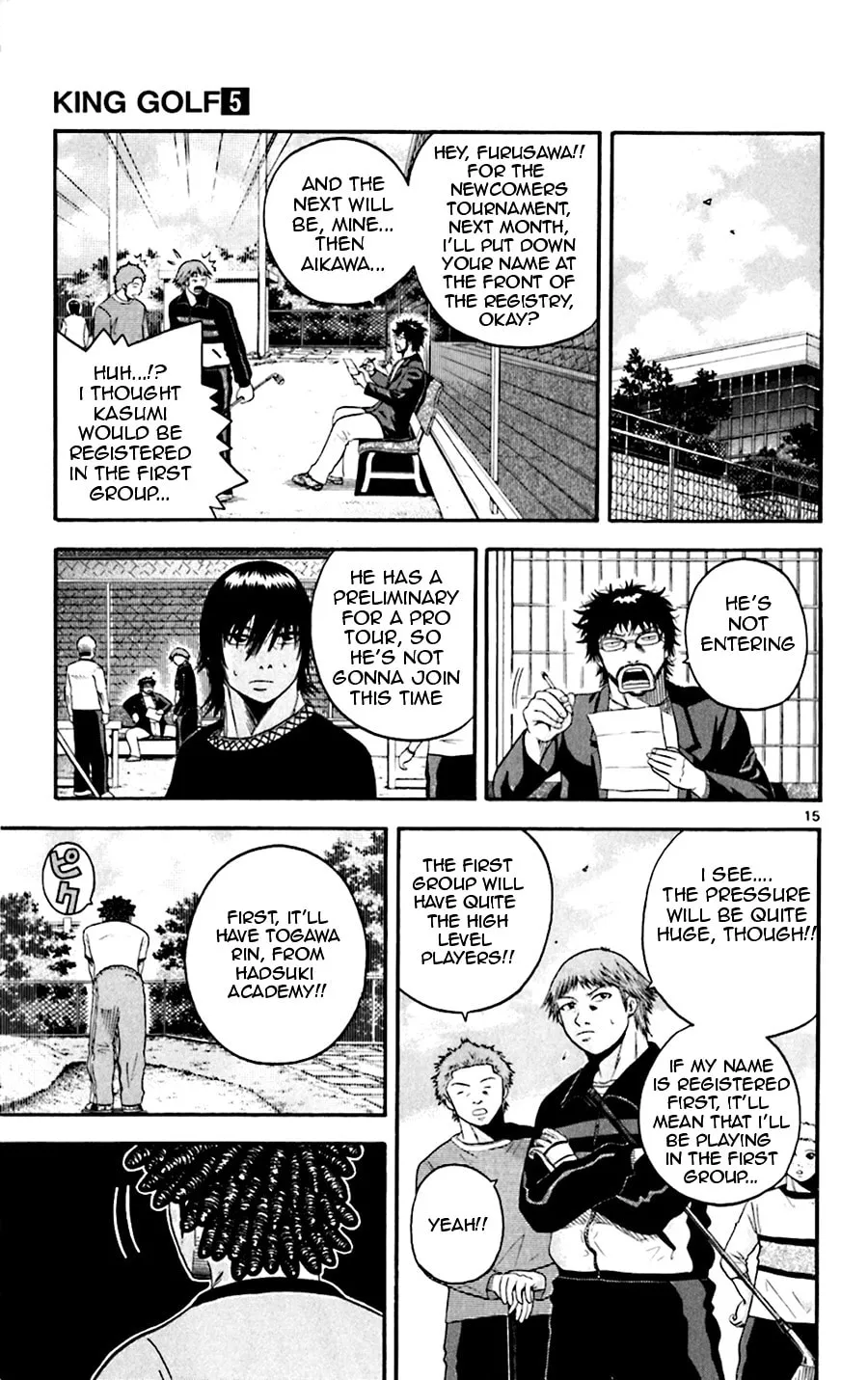 Read KING GOLF chapter 39 image 27 on Lezhin