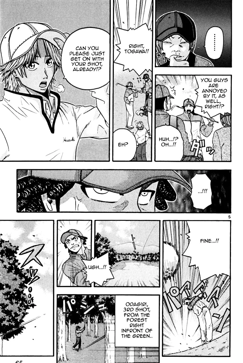 Read KING GOLF chapter 42 image 8 on Lezhin