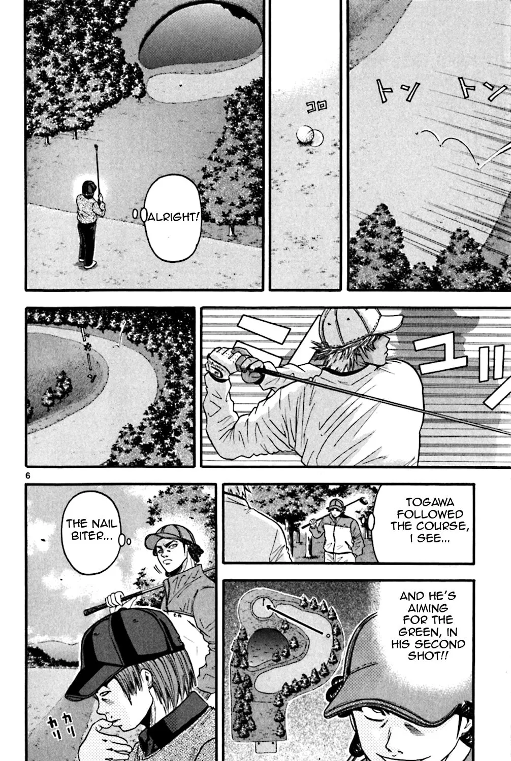 Read KING GOLF chapter 48 image 8 on Lezhin