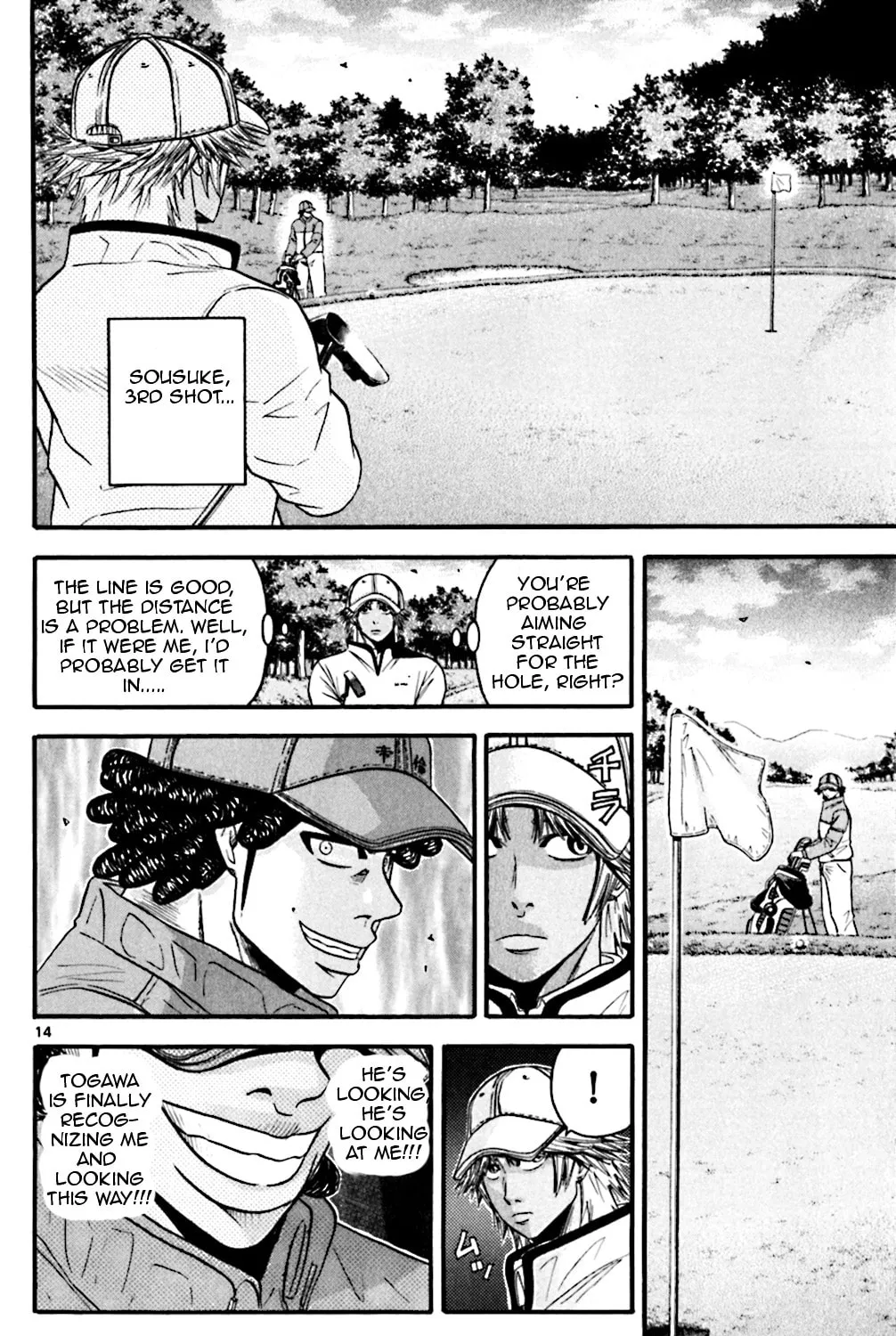 Read KING GOLF chapter 50 image 24 on Lezhin