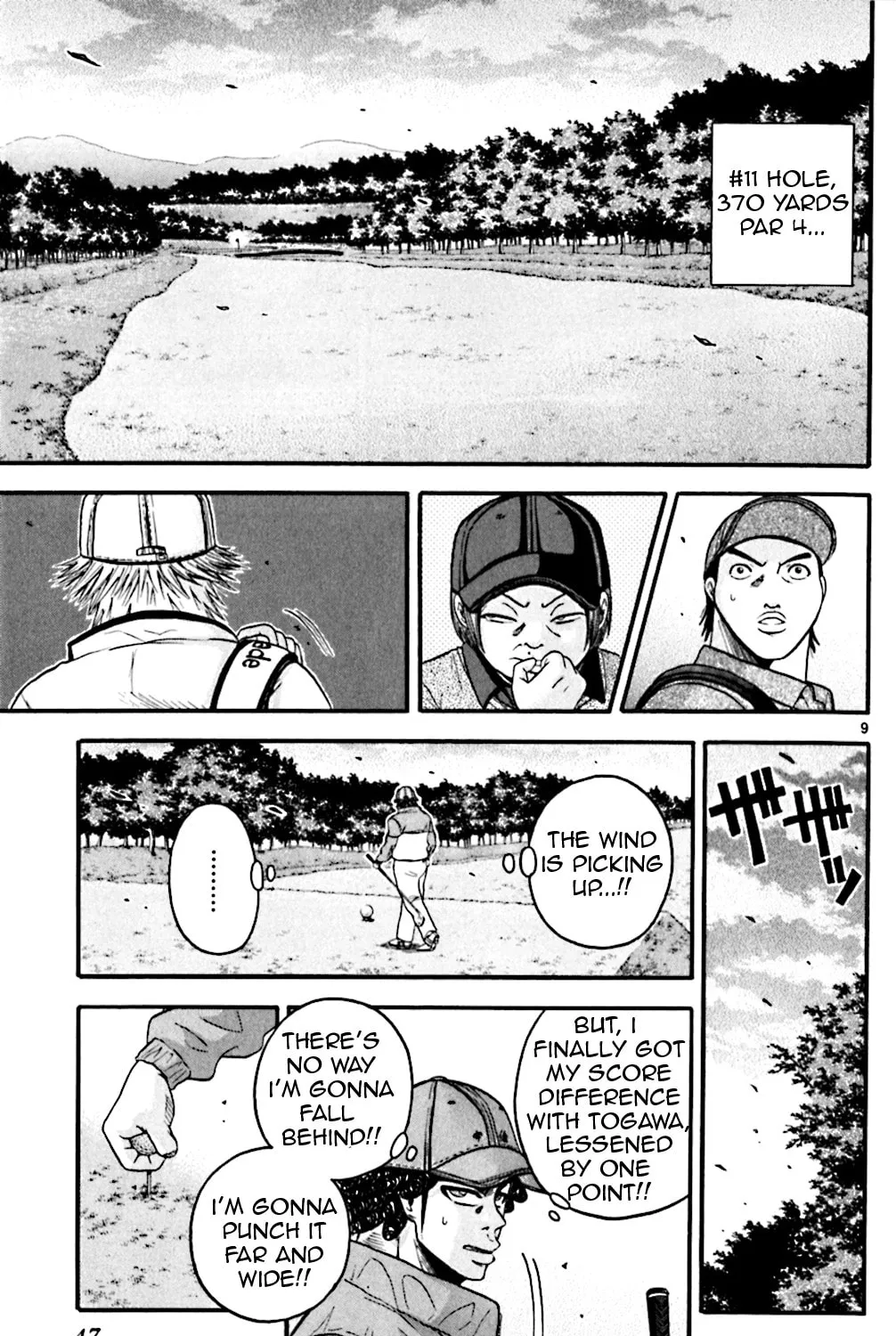 Read KING GOLF chapter 51 image 16 on Lezhin