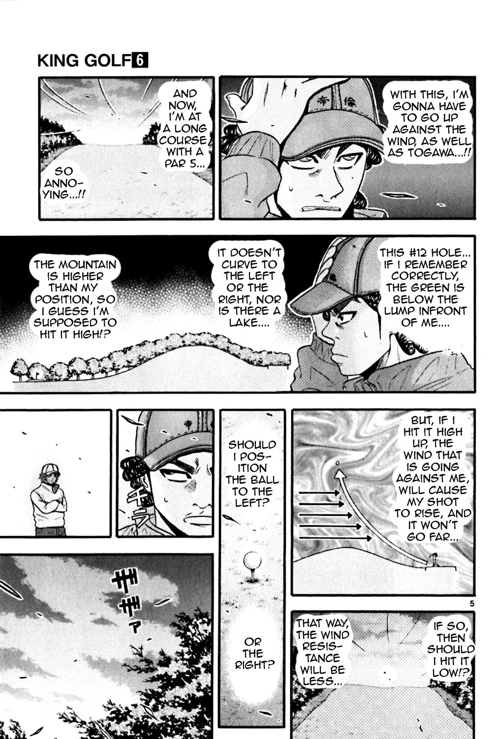 Read KING GOLF chapter 52 image 8 on Lezhin