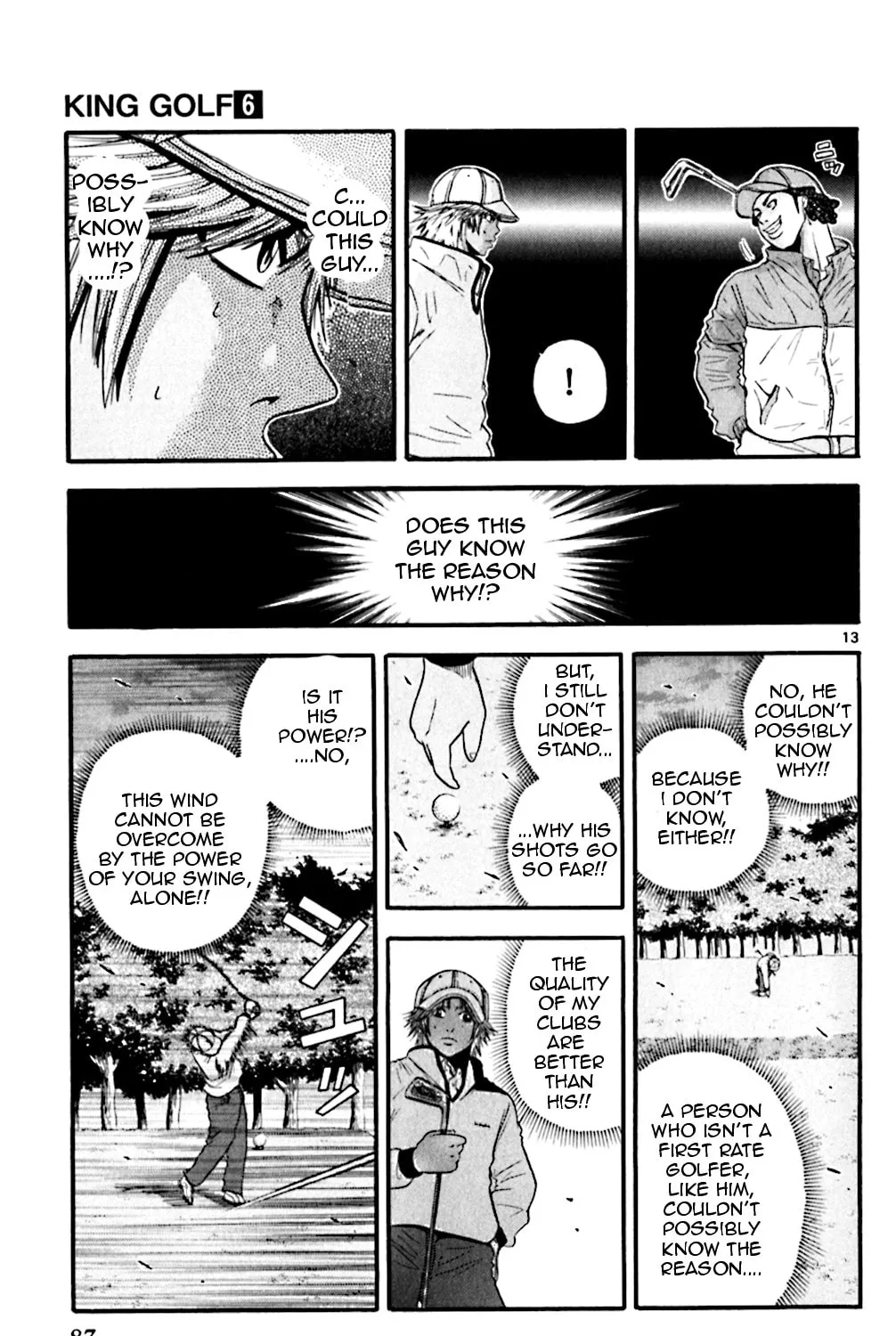 Read KING GOLF chapter 53 image 22 on Lezhin