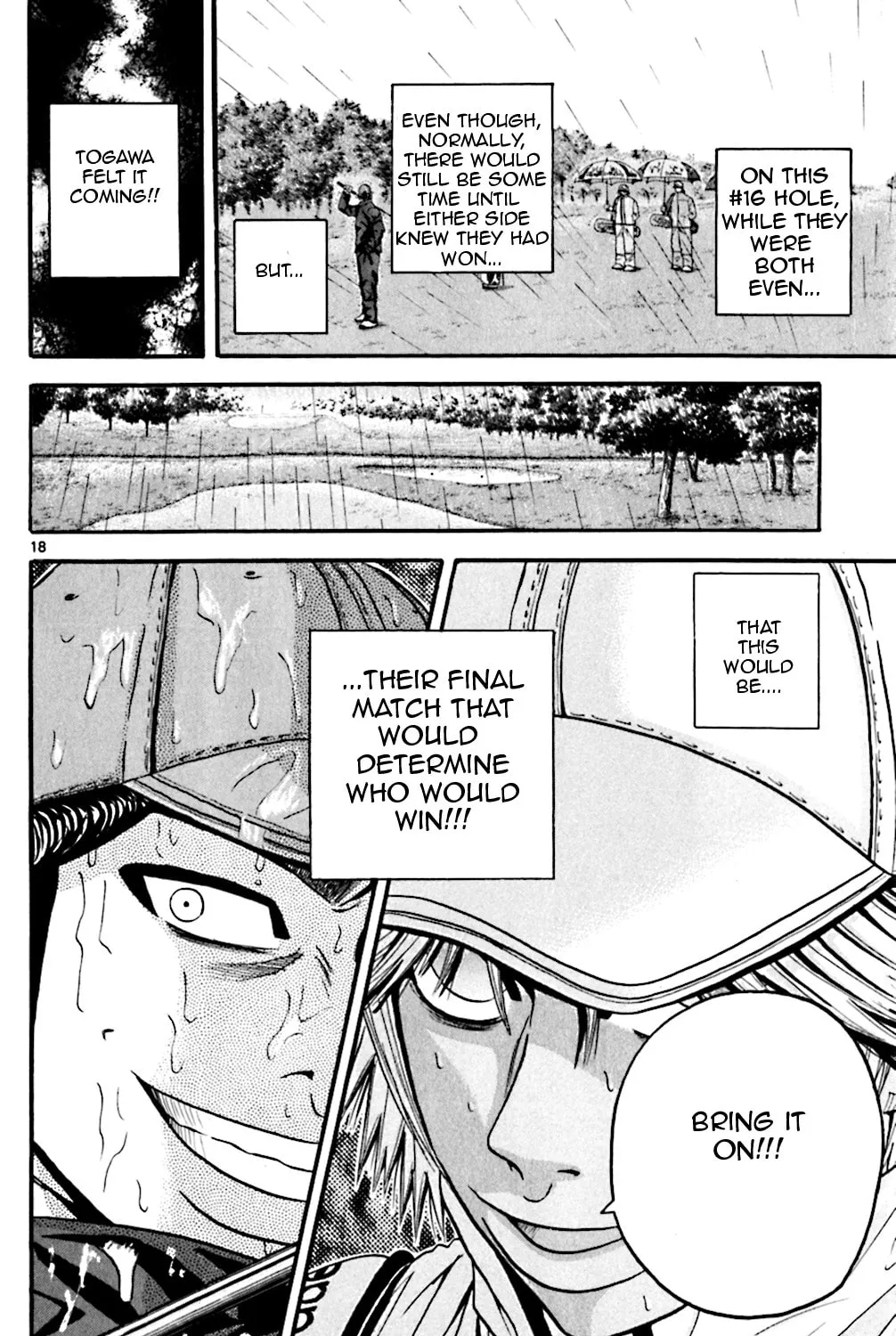 Read KING GOLF chapter 57 image 32 on Lezhin