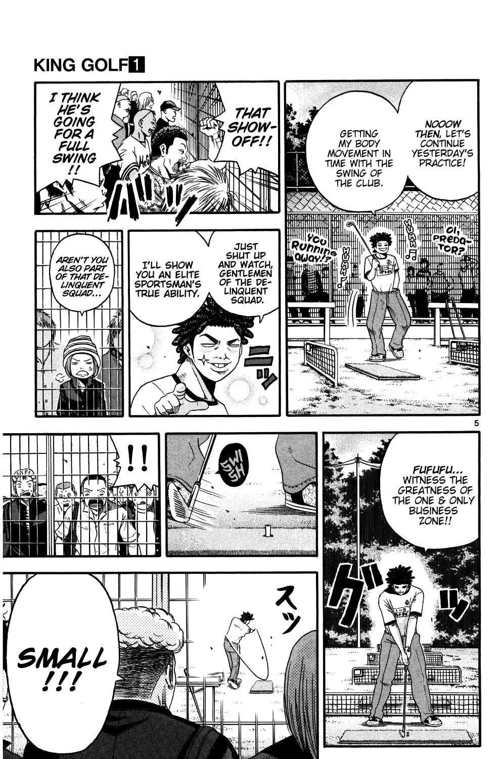 Read KING GOLF chapter 6 image 8 on Lezhin