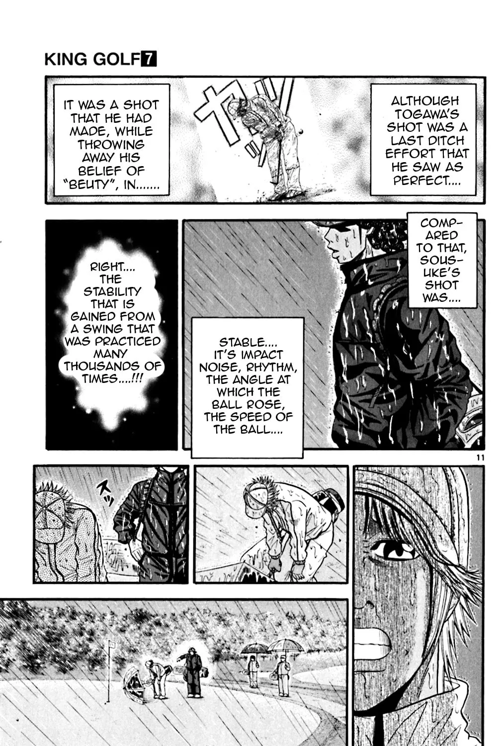 Read KING GOLF chapter 60 image 16 on Lezhin