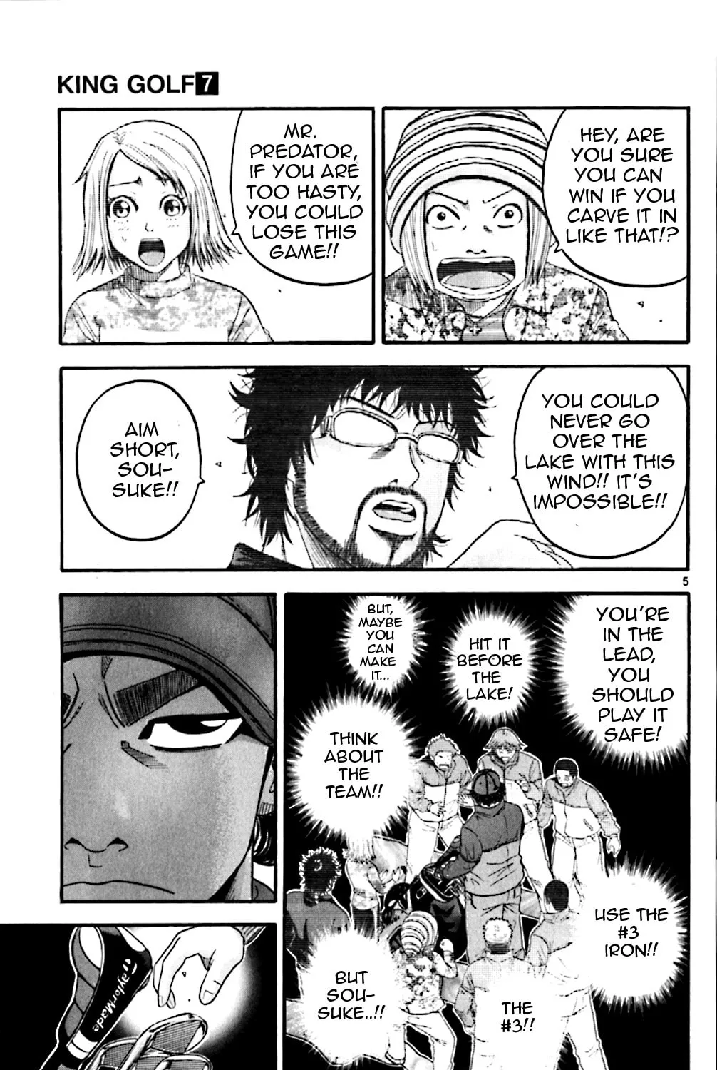 Read KING GOLF chapter 61 image 6 on Lezhin