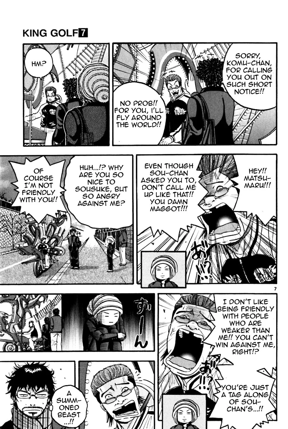 Read KING GOLF chapter 67 image 12 on Lezhin