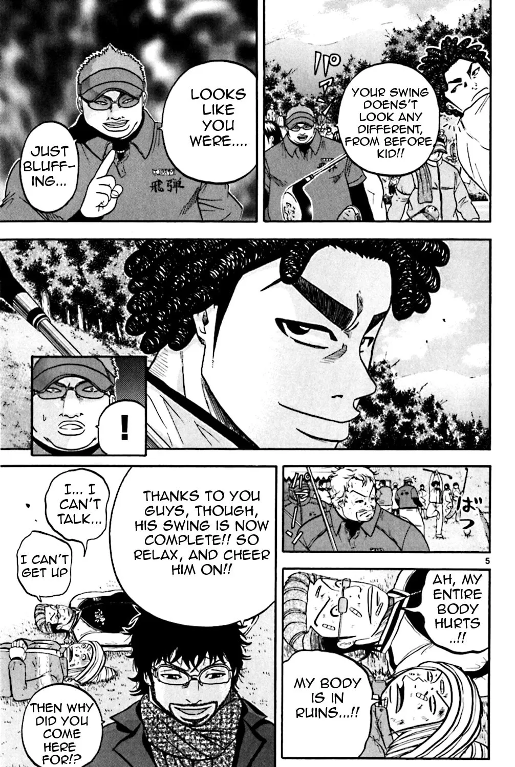 Read KING GOLF chapter 76 image 6 on Lezhin