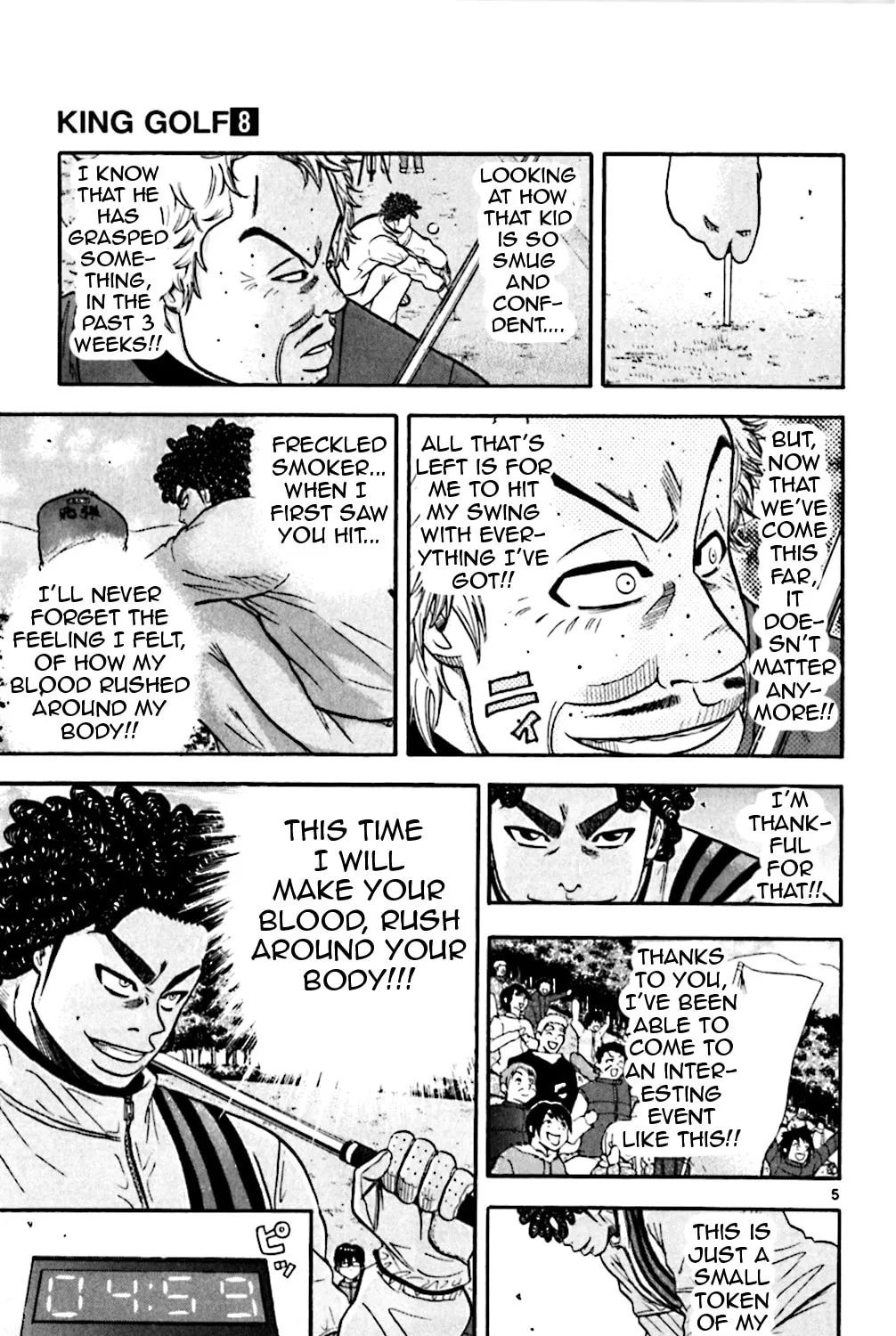Read KING GOLF chapter 77 image 6 on Lezhin