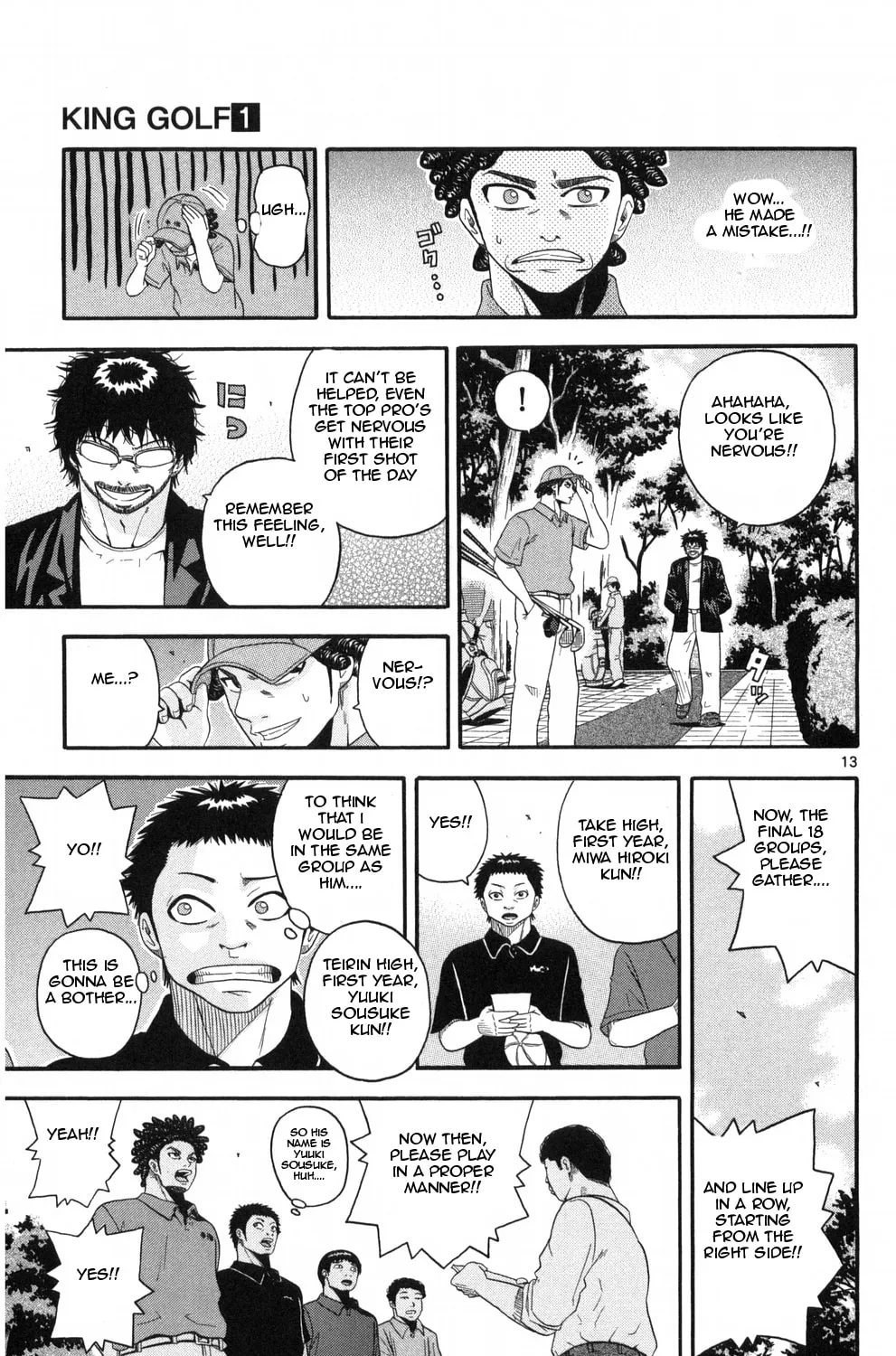 Read KING GOLF chapter 8 image 24 on Lezhin