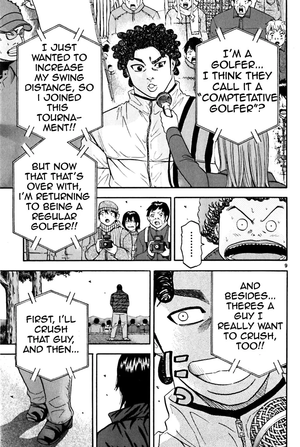 Read KING GOLF chapter 92 image 16 on Lezhin