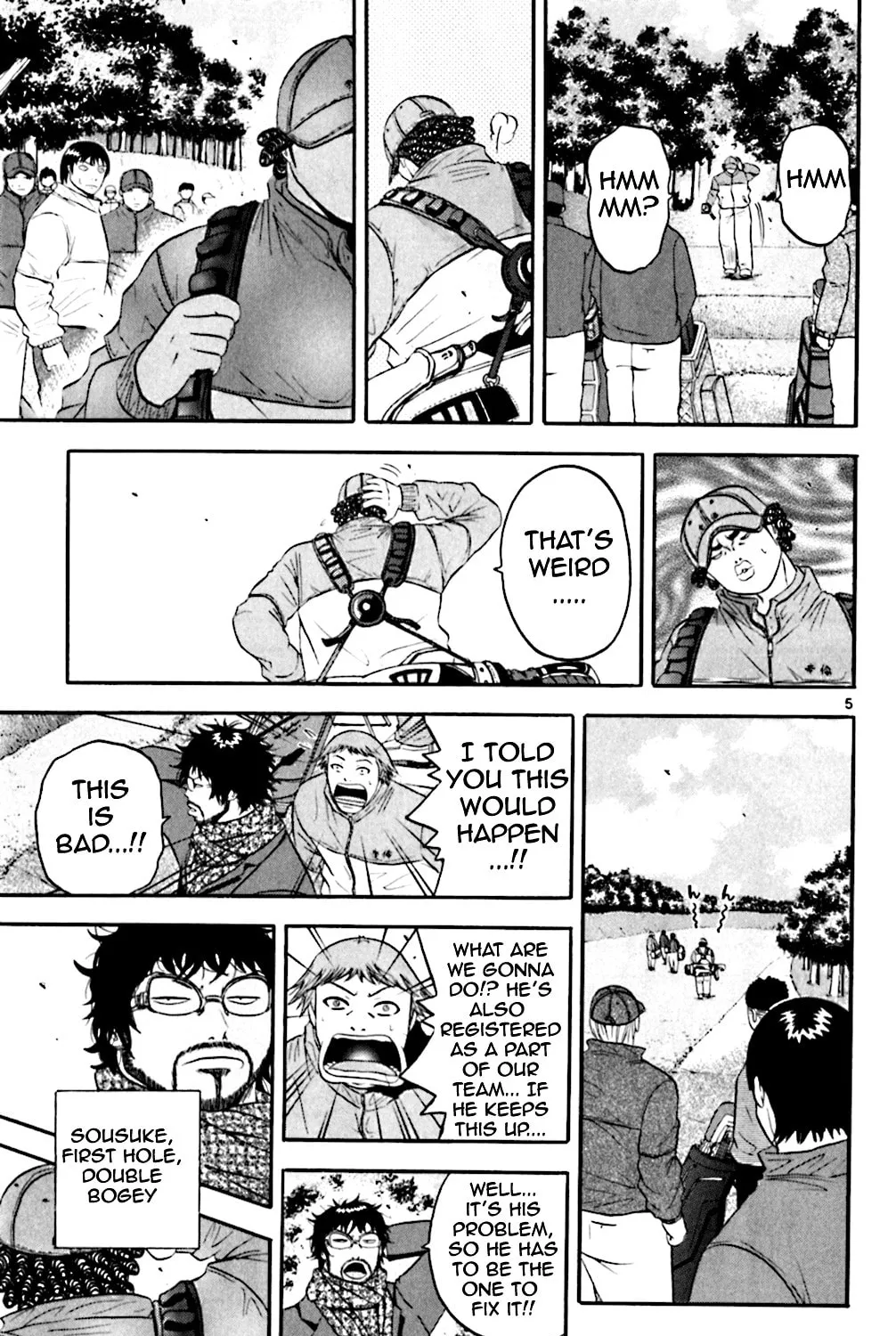 Read KING GOLF chapter 94 image 8 on Lezhin