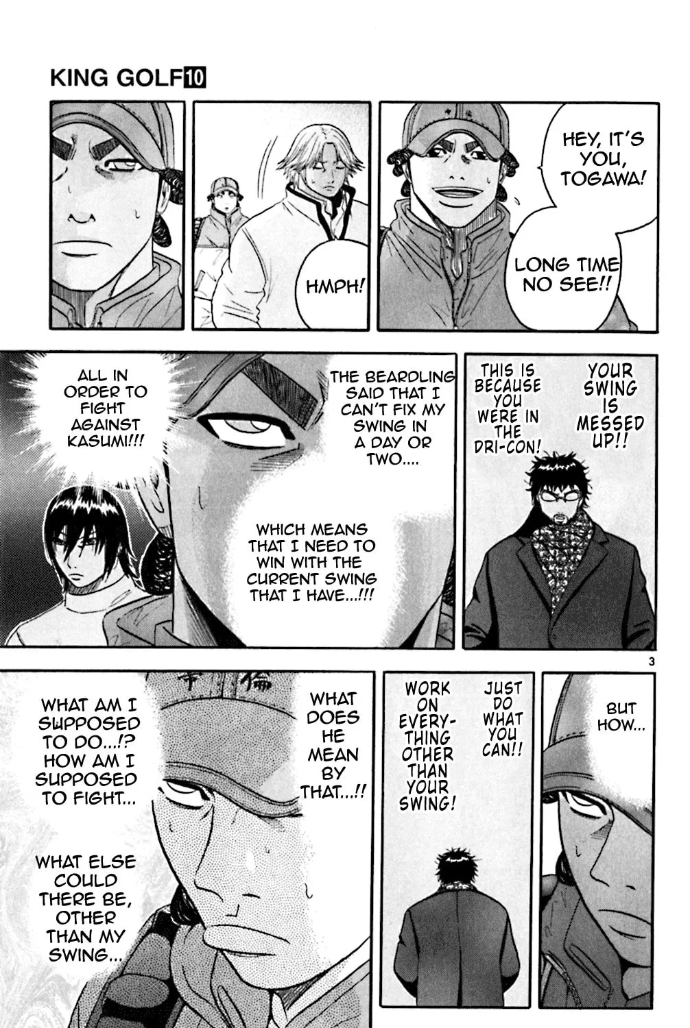 Read KING GOLF chapter 95 image 4 on Lezhin