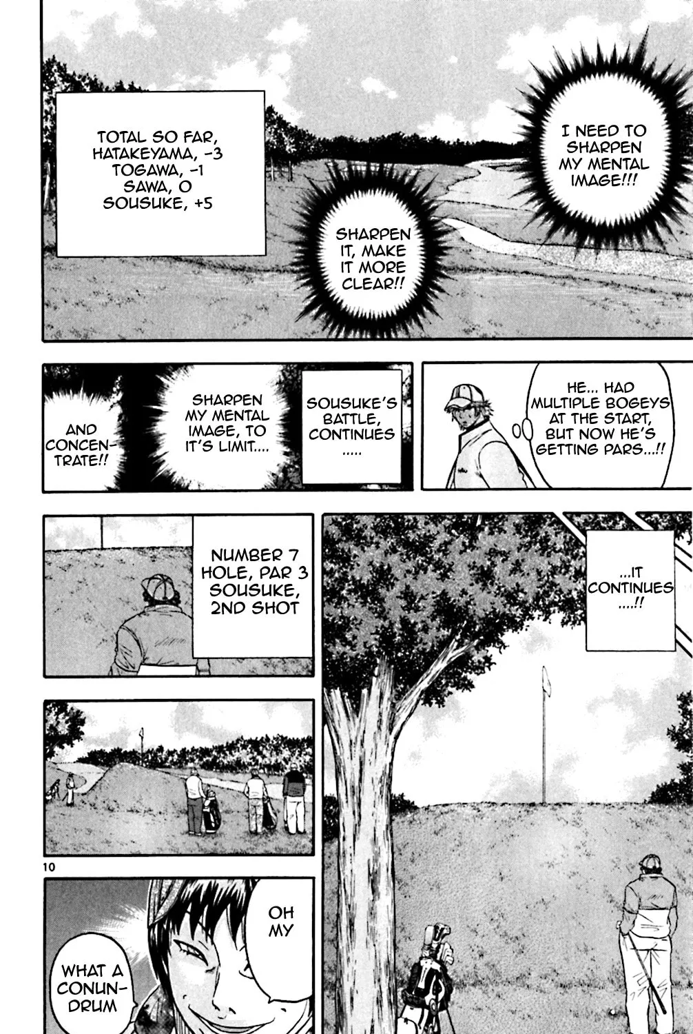Read KING GOLF chapter 99 image 18 on Lezhin