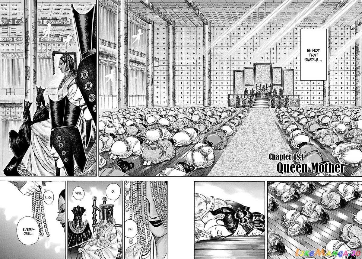 Read Kingdom  Manga chapter 184 image 1 on Lezhin