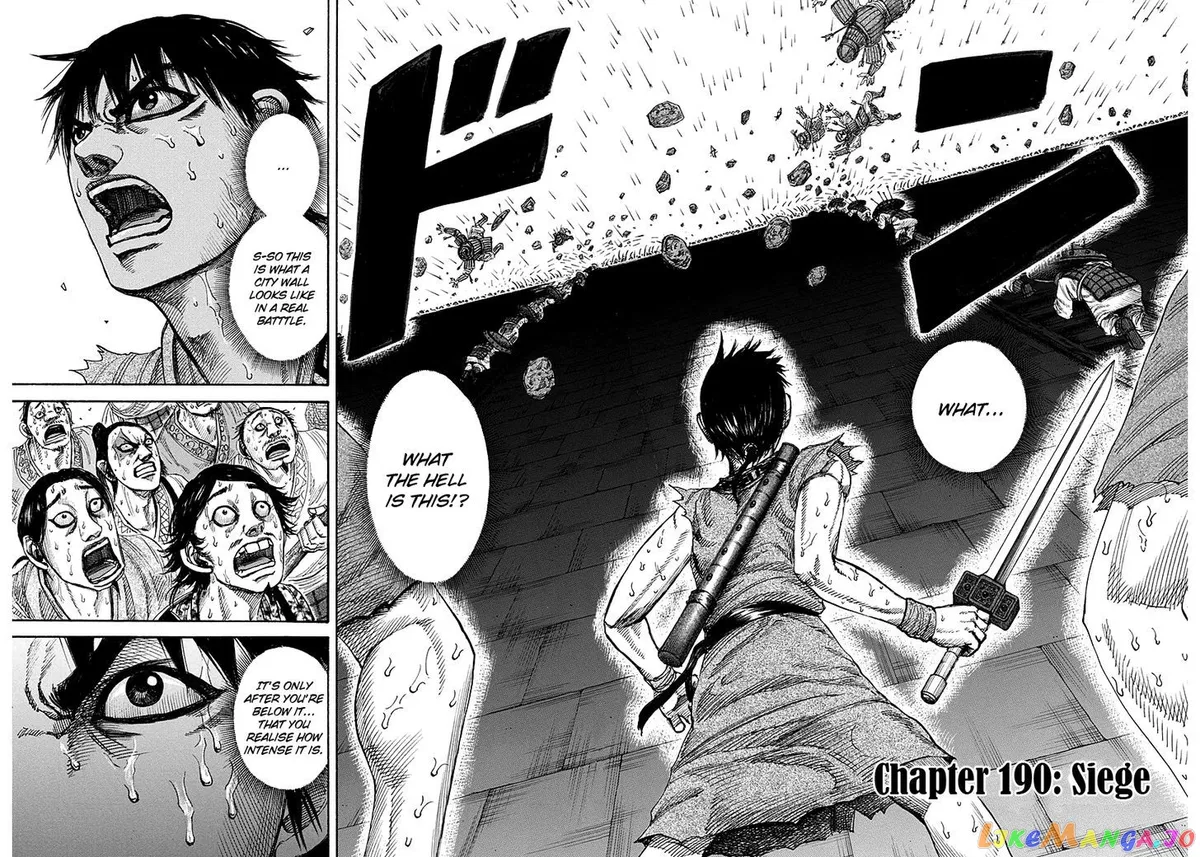 Read Kingdom  Manga chapter 190 image 1 on Lezhin