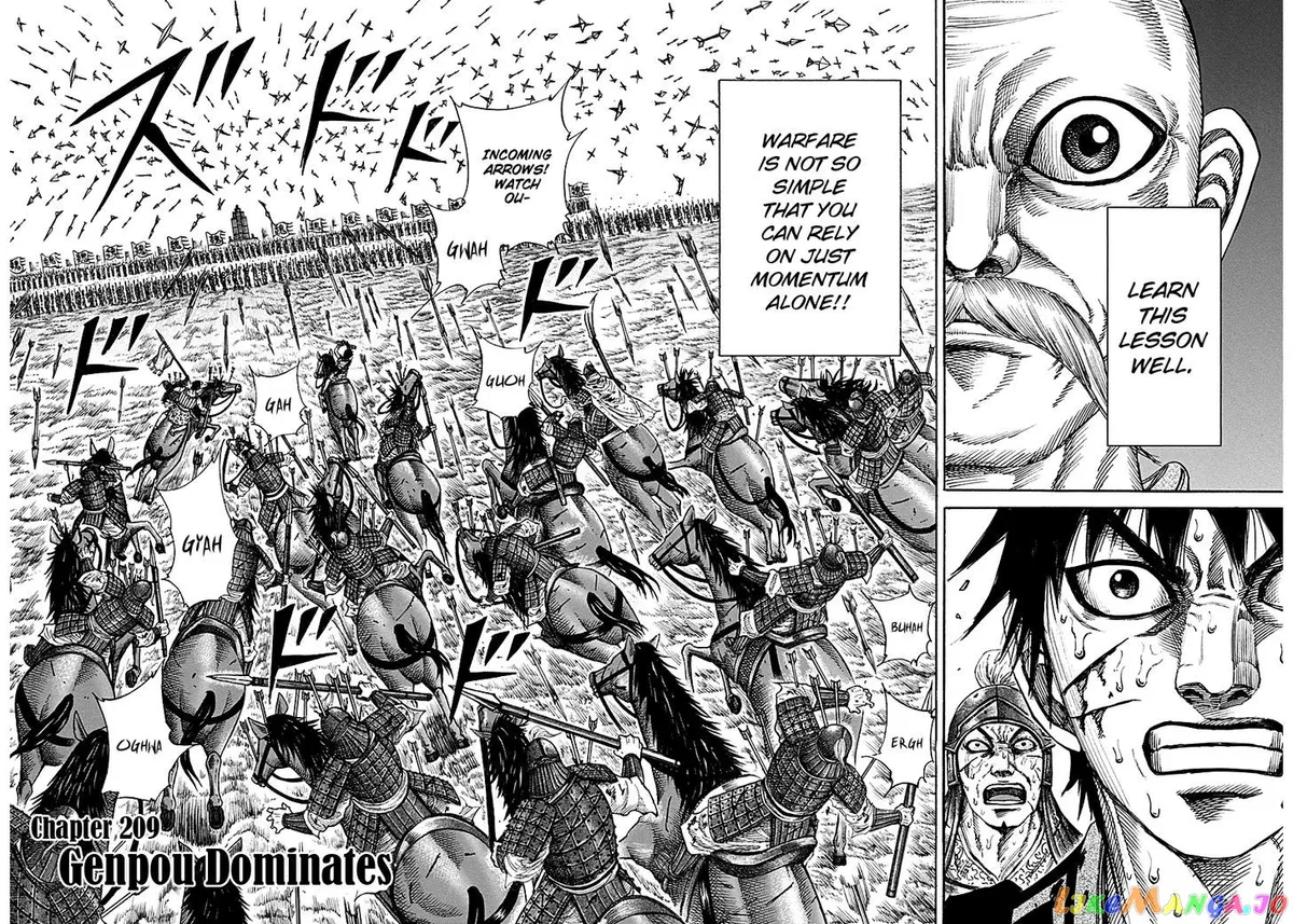 Read Kingdom  Manga chapter 209 image 1 on Lezhin