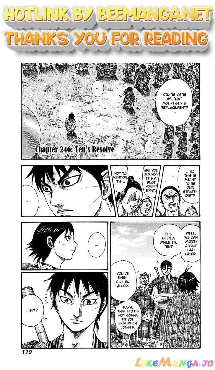 Read Kingdom  Manga chapter 246 image 0 on Lezhin