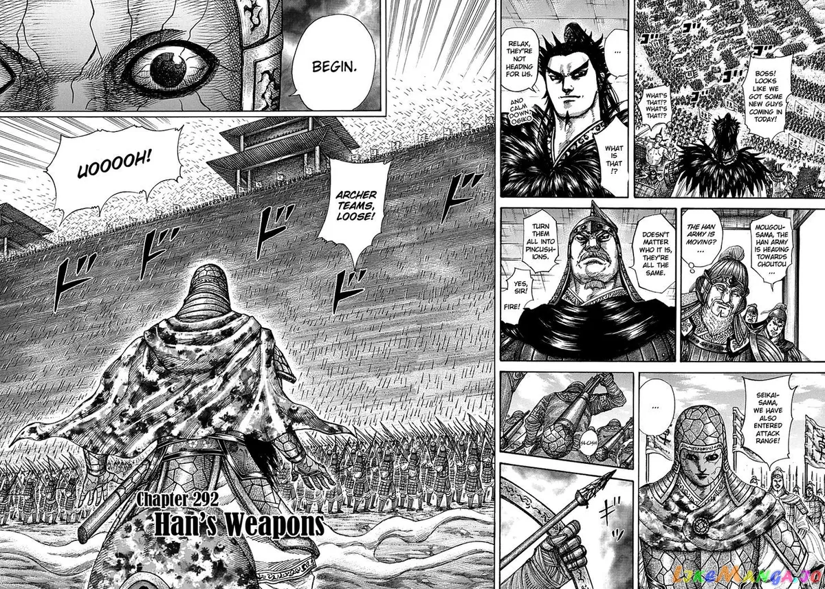 Read Kingdom  Manga chapter 292 image 1 on Lezhin