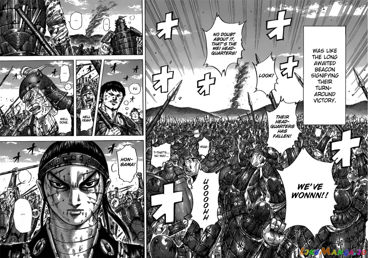Read Kingdom  Manga chapter 400 image 8 on Lezhin