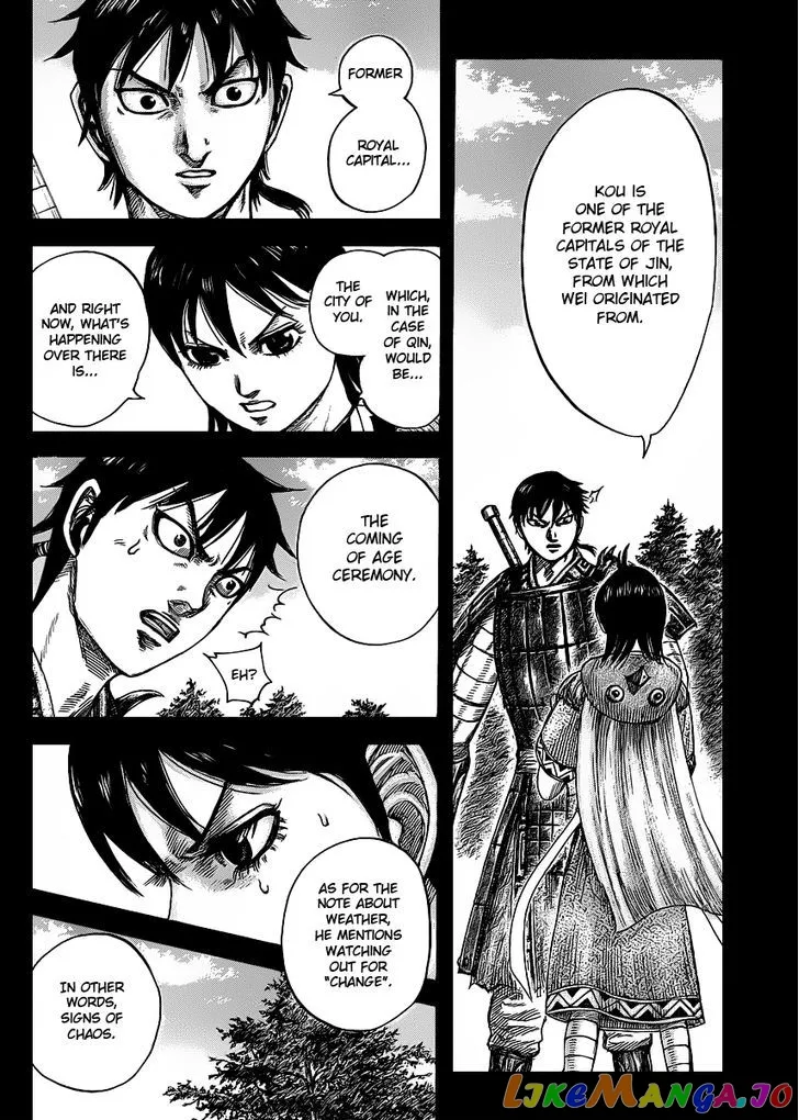 Read Kingdom  Manga chapter 420 image 1 on Lezhin