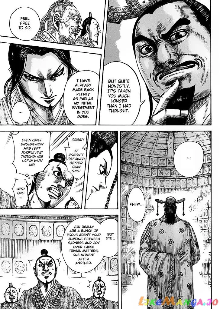 Read Kingdom  Manga chapter 420 image 13 on Lezhin