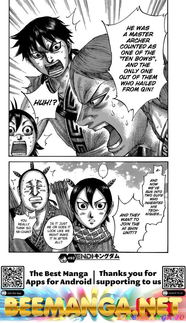Read Kingdom  Manga chapter 492 image 18 on Lezhin