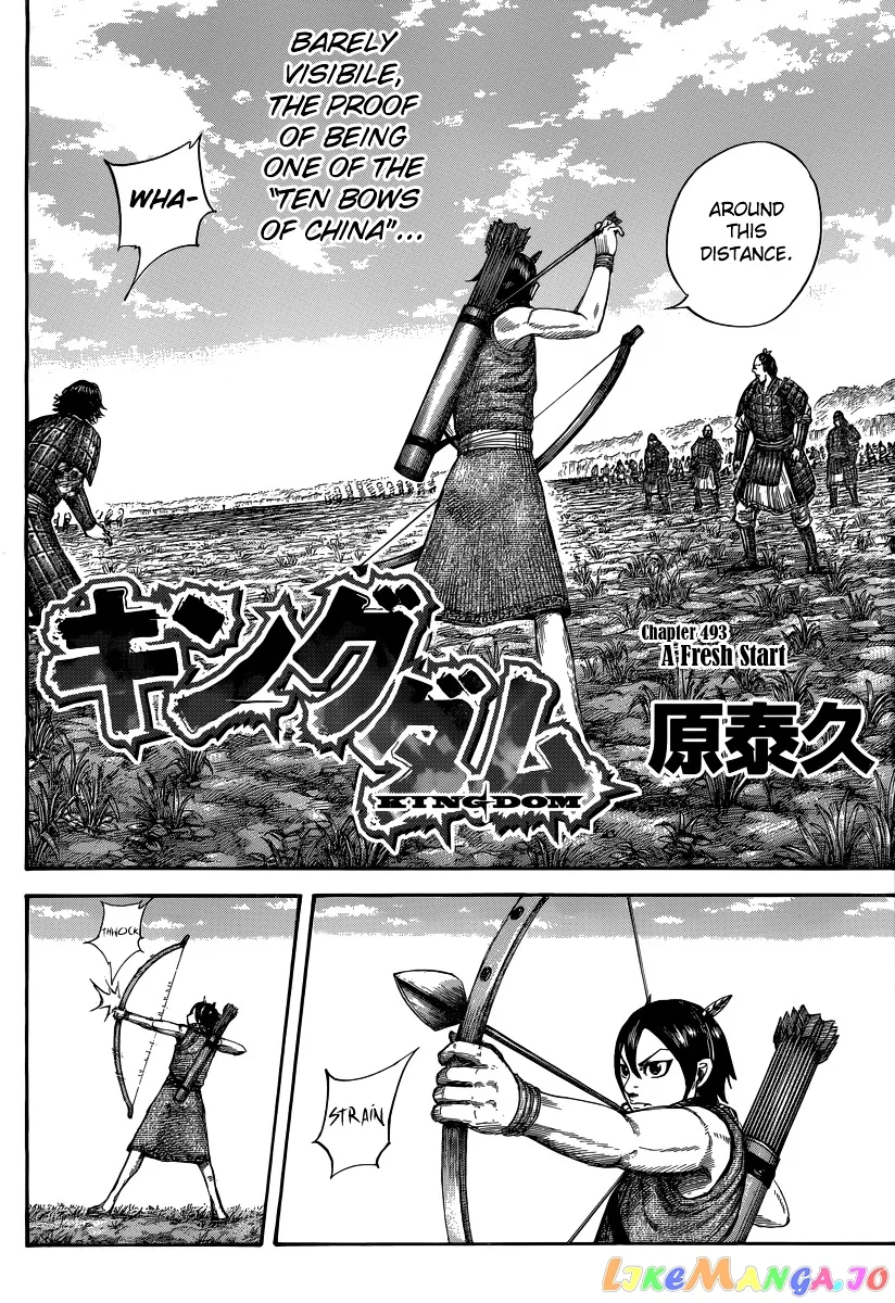 Read Kingdom  Manga chapter 493 image 3 on Lezhin