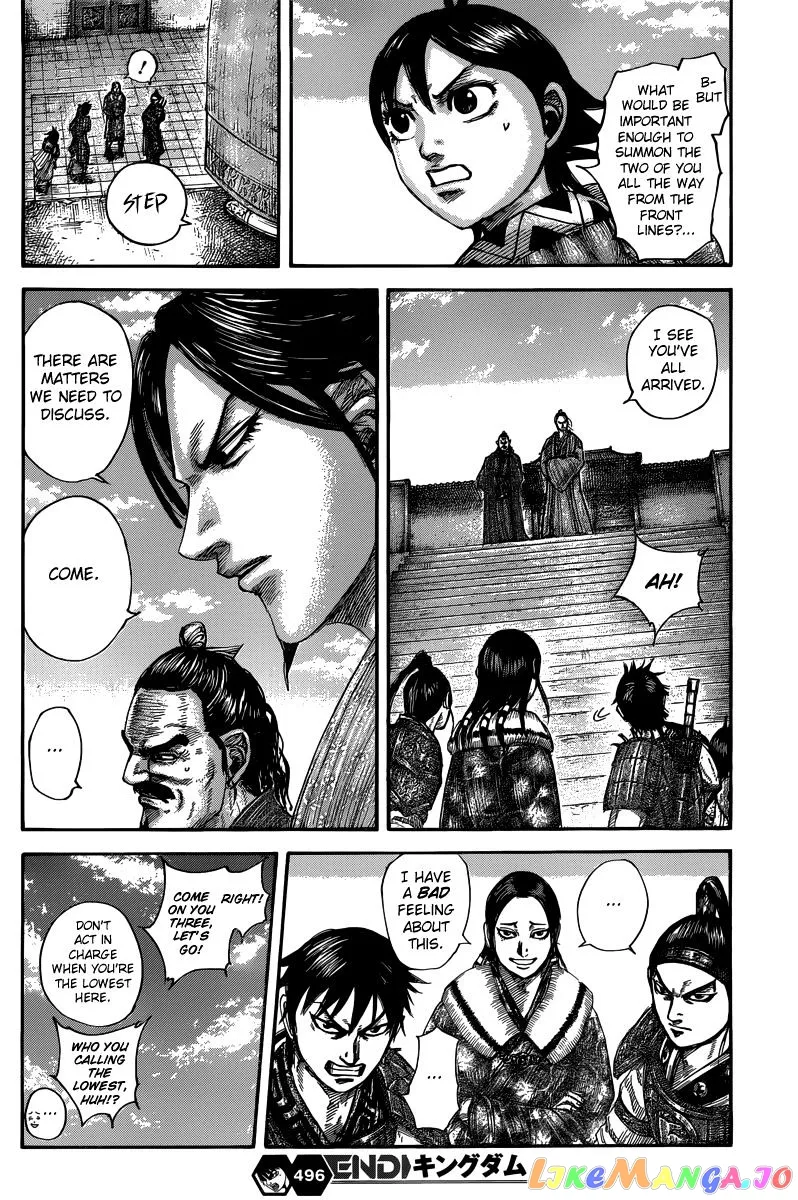Read Kingdom  Manga chapter 496 image 17 on Lezhin